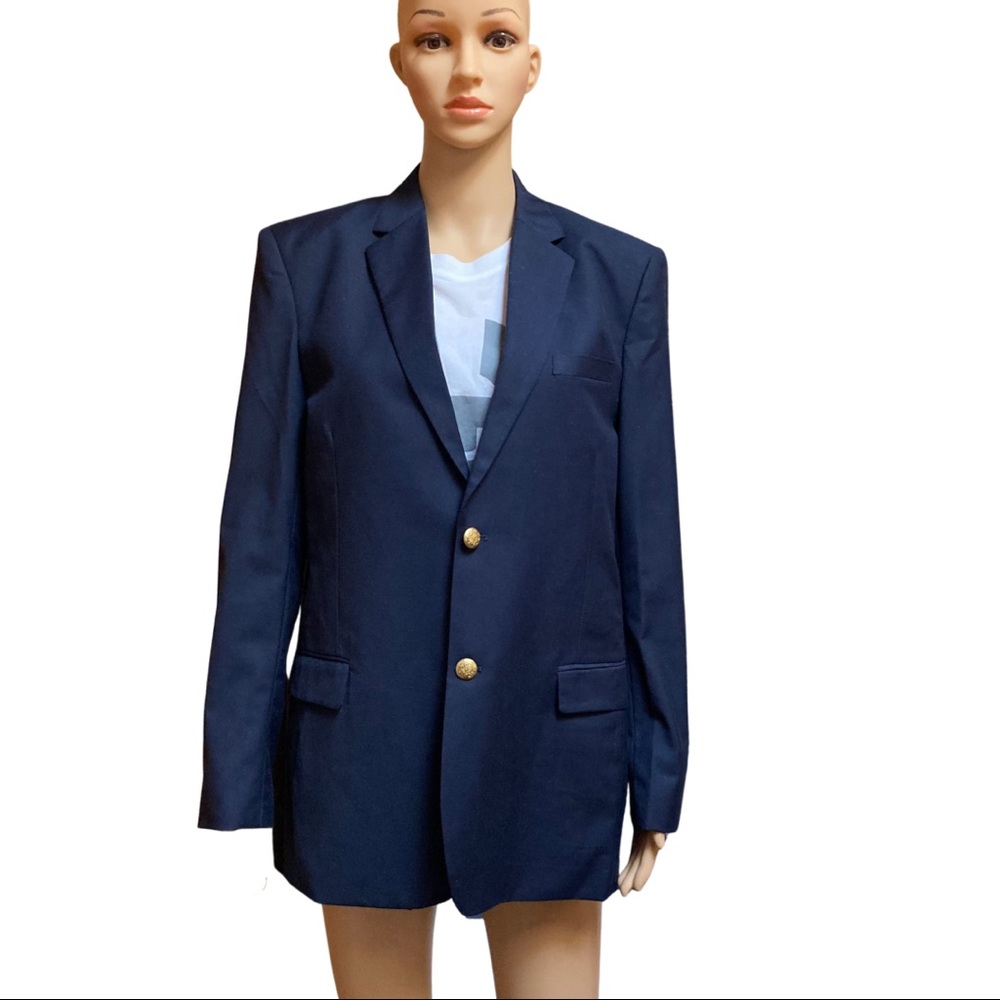 Blue Gioberti Boy’s Blazer Fits Like Women’s SZ 6